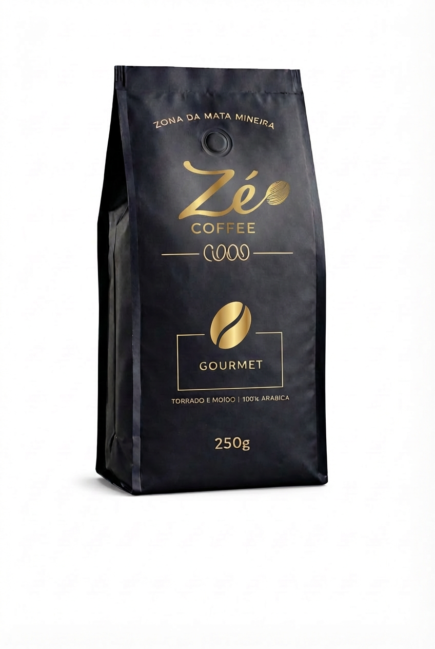 Zé Coffee Gourmet 250g – Moído 100% Arábica, Torra Média